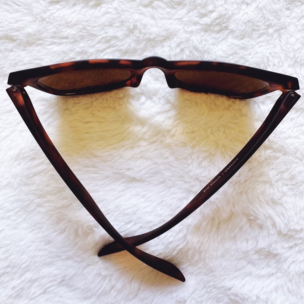 Luke Tortoise Brown Polycarbonate Sunglasses - Picture 11 of 13